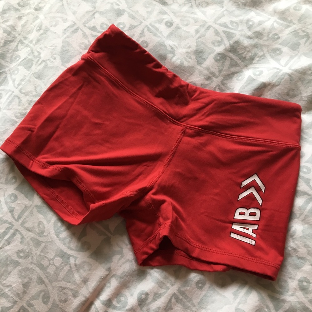 Red IAB Shorts